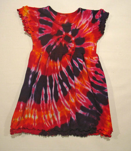 Short Sleeve Lettuce Edge Dress